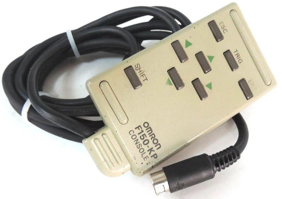Used OMRON F150-C10E-2 VISION MATE CONTROLLER W/ F150-A20 2 CAMERA UNIT & KEYPAD