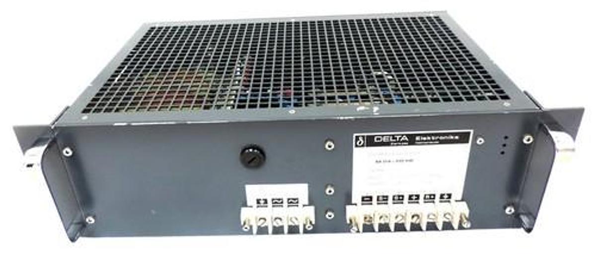 Used DELTA ELEKTRONIKA M24-20HE POWER SUPPLY INPUT 110/117/220/234VAC OUT 20A 24VDC