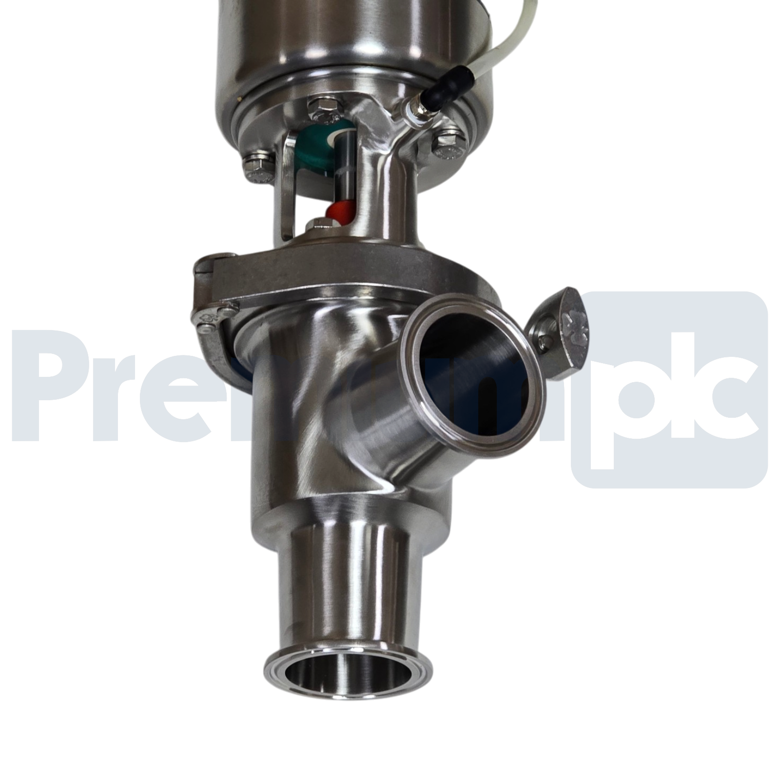 Used Alfa Laval Tri-Clover 761TR 2" SS Air Seat Valve 761TR-10M-29S-2-316L-34-4-3 NEW