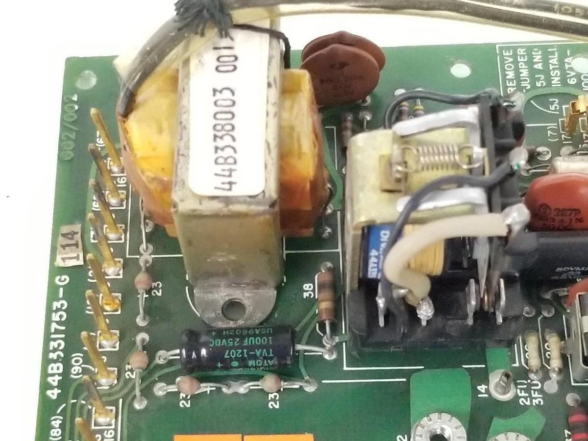 Used GENERAL ELECTRIC 44B331753-G-114 STATOTROL BOARD 44B331753G114, 44A305039