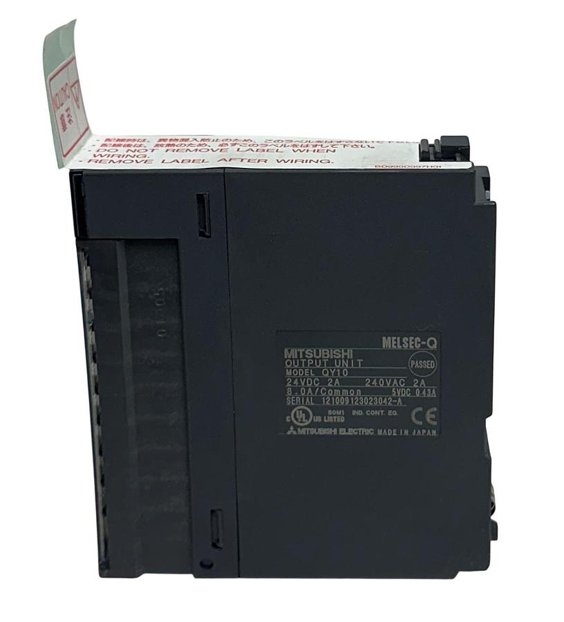 Used MITSUBISHI ELECTRIC QY10 MELSEC-Q DIGITAL RELAY OUTPUT MODULE AC/DC 2A NSNP