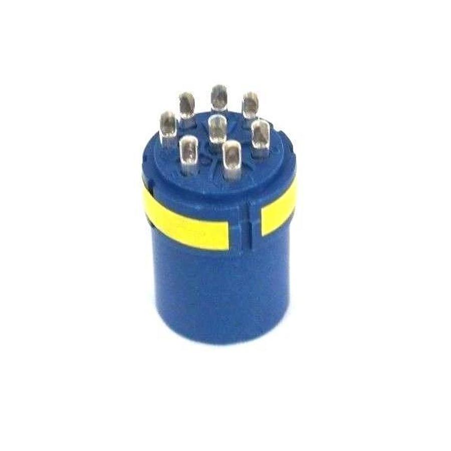 Used LOT OF 3 NEW AMPHENOL 97-20-7S CONNECTORS 8 PIN U10-825811-07S