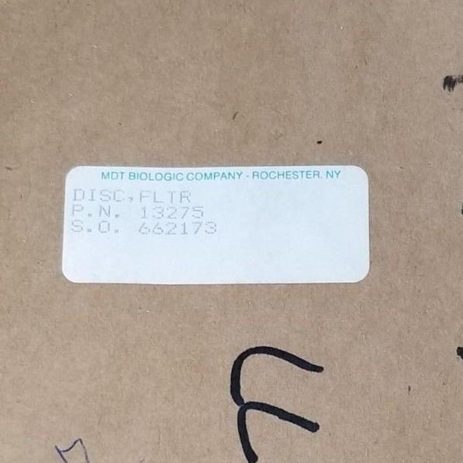 Used NEW MDT BIOLOGIC COMPANY 13275 FILTER