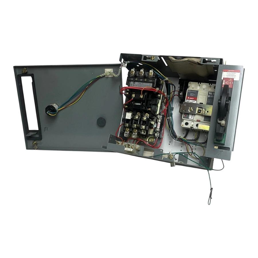 Used Allen-Bradley 2113B-CDDD-21-43CA MCC Bucket 20HP NEMA Size 2 Starter HMCP050K2C