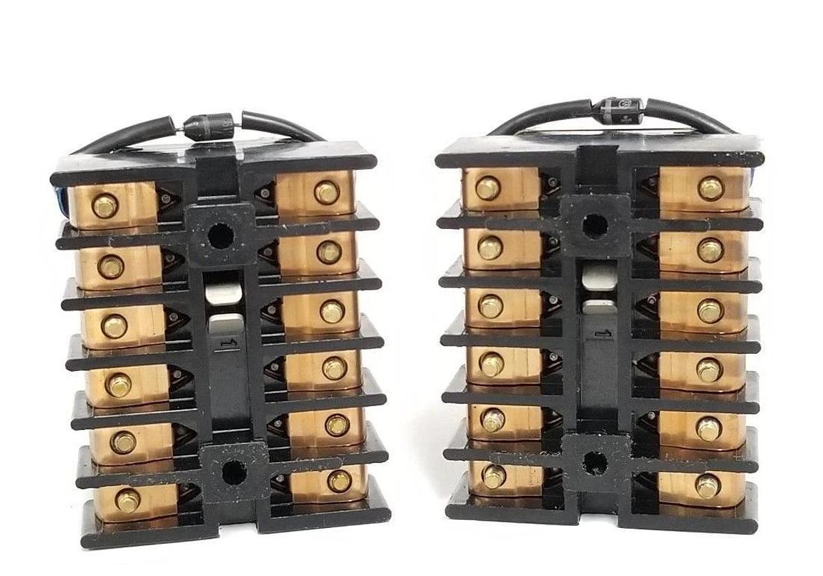 Used LOT OF 2 STRUTHERS DUNN 219BBX-P 24-28VDC RELAYS W/ SOCKETS