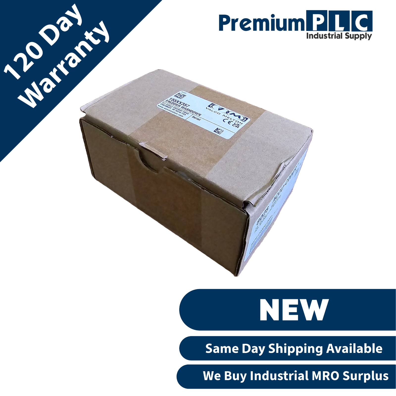 Used NEW VALCO MELTON / ACCU-CODER 155XX357 ENCODER 802S-20-S-1000-R-HV-1-F-5-SK-CE