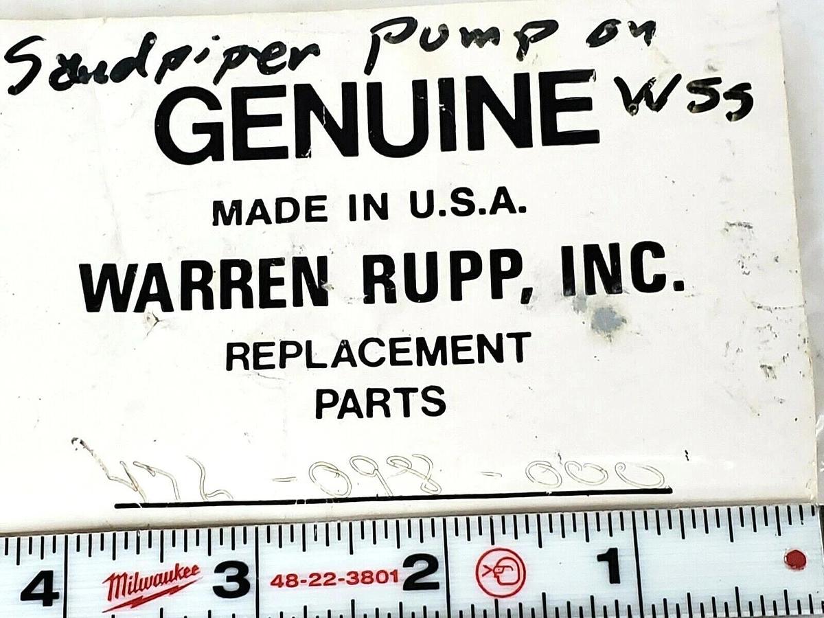 NEW WARREN RUPP 472-098-000 SLEEVE SPOOL 472098000