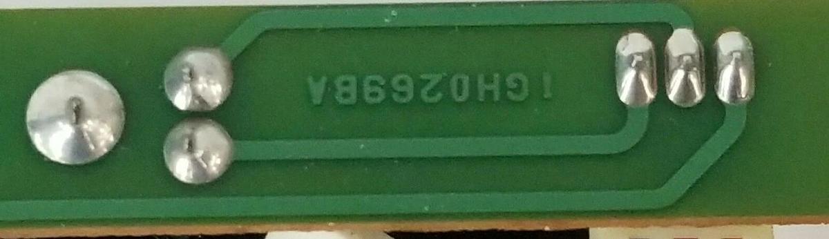 Used MATSUSHITA ELECTRIC EAMX5 SWITCH BOARD P/N: 23F2706 EC341656 IGH0269BA 203K-50KB