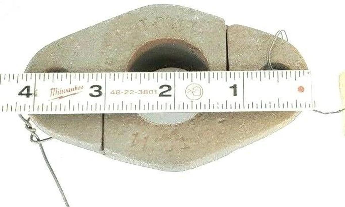 Used LOT OF 3 INGERSOLL-RAND 112G16AJ PUMP GLANDS 112G16AJX1-543F (2 HALVES EACH)