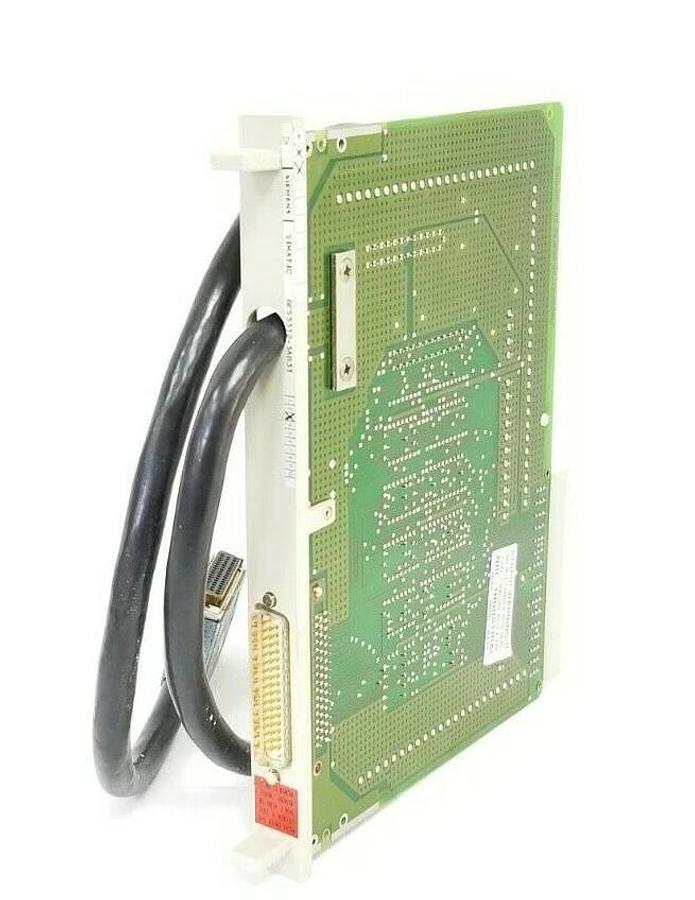 Used SIEMENS 6ES5 312-3AB31 INTERFACE MODULE W/ CABLE GWK-X20 C79040-A0092-C216-05-85