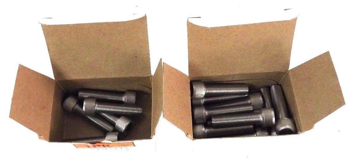 Used LOT OF 15 NEW GENERIC 18-8SS SOCKET HEX CAP SCREWS 3/8-24 X 1-1/2, 18-8-SS