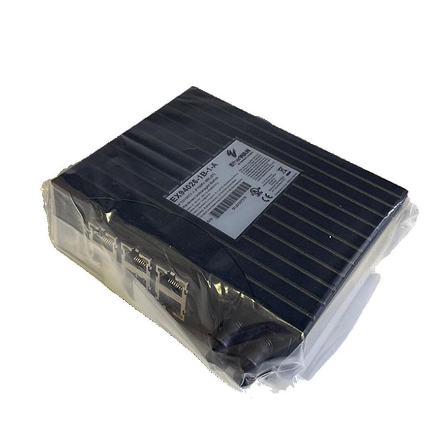 Used NEW EtherWAN EX94026-1B-1-A / EX940261B1A 8-PORT HARDEDED ETHERNET SWITCH 10-48V