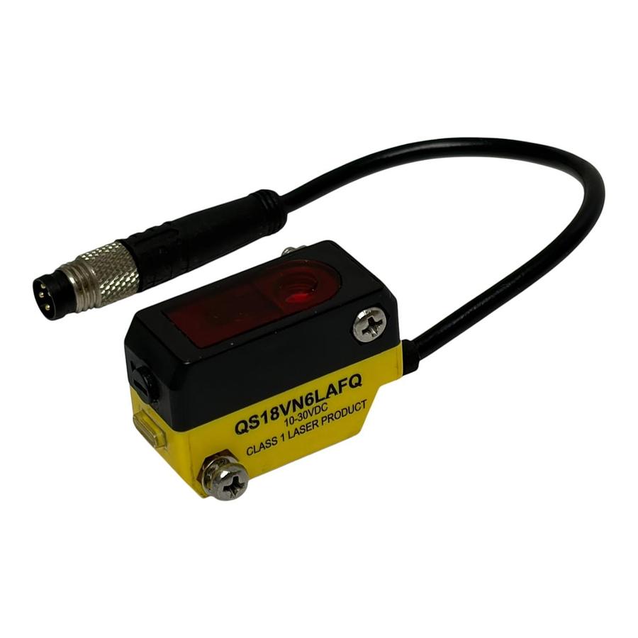 Banner Engineering QS18VN6LAFQ World-Beam Laser Photoelectric Sensor New Surplus