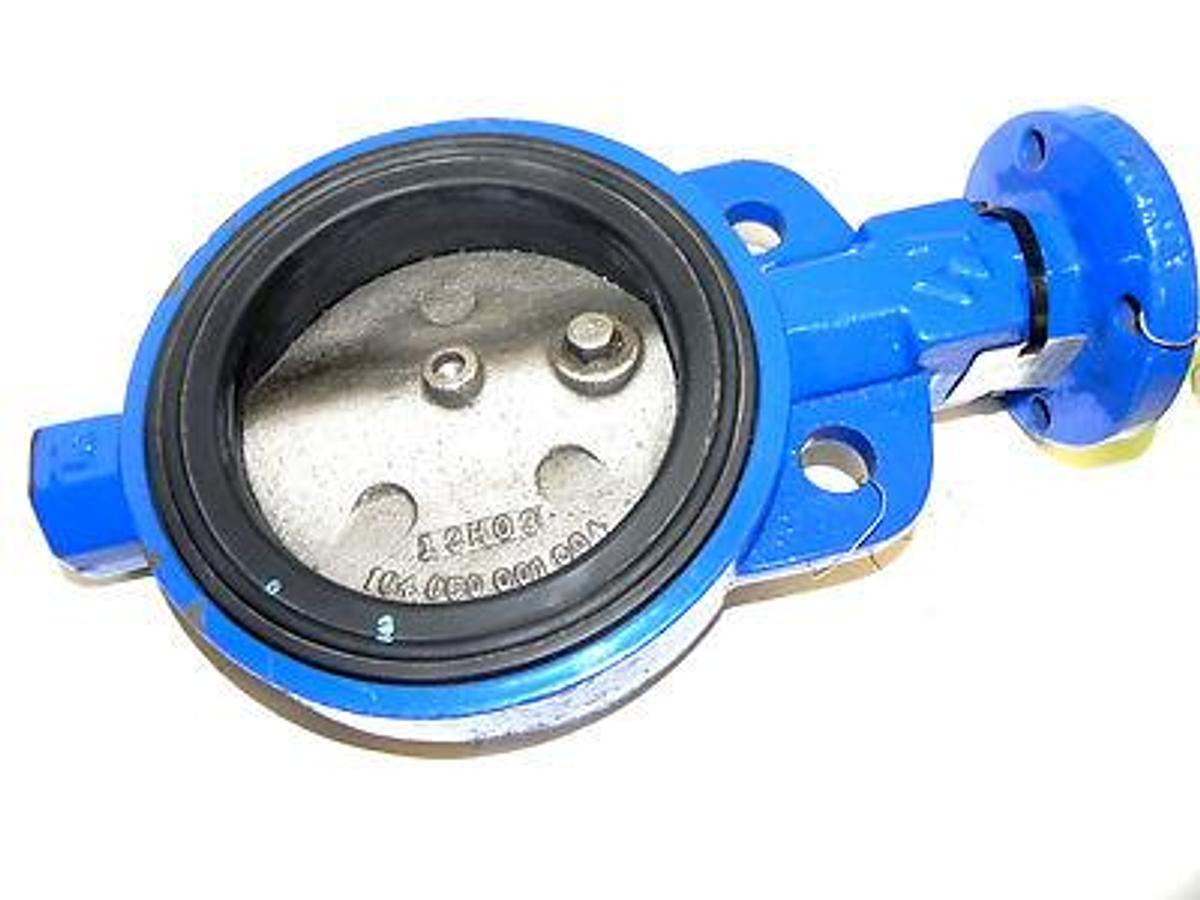 Used NEW KEYSTONE 7'' 104050001004 BUTTERFLY VALVE