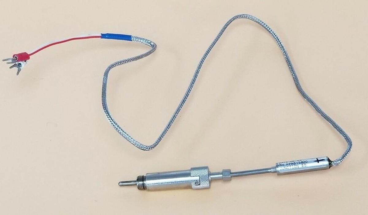 Used OKAZAKI AEROPAK KPN615820 THERMOCOUPLE ELEMENT SUS316, ELEMENT K, CLASS 2