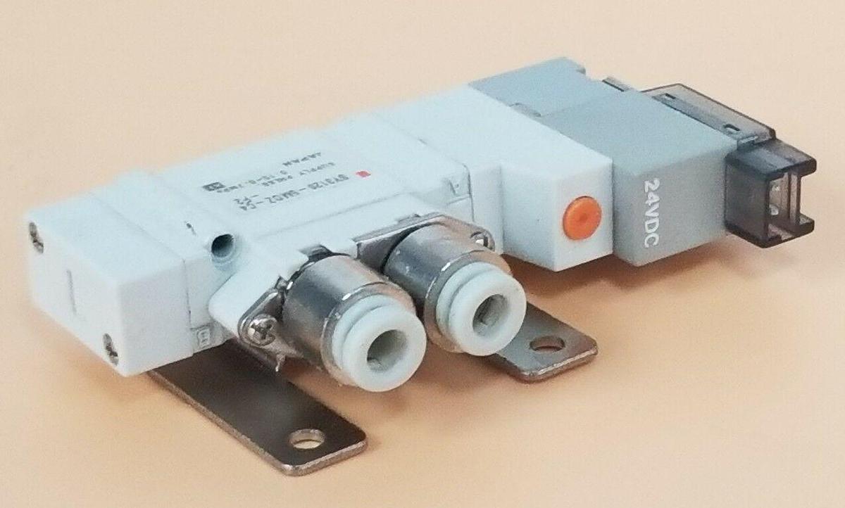 Used SMC SY3120-SMOZ-C4-F2 SOLENOID VALVE SY3120SMOZC4F2, 0.15-0.7MPa