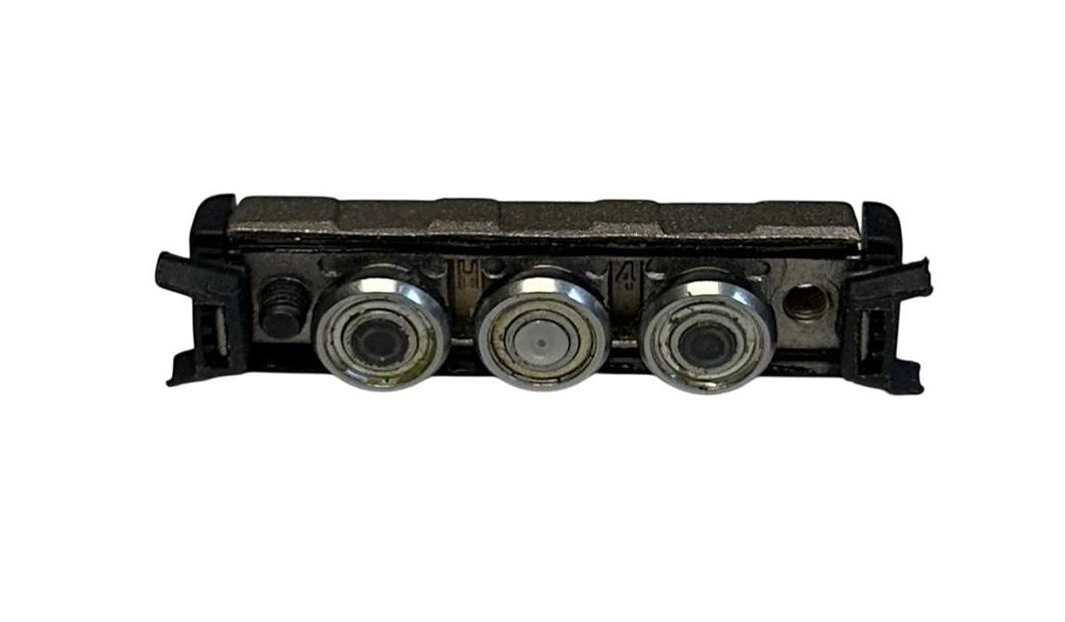Used ROLLON NT18 CAM GUIDED U-SHAPED CARRIAGE RAIL 3-ROLLER 18mm NOMINAL DIA USMP