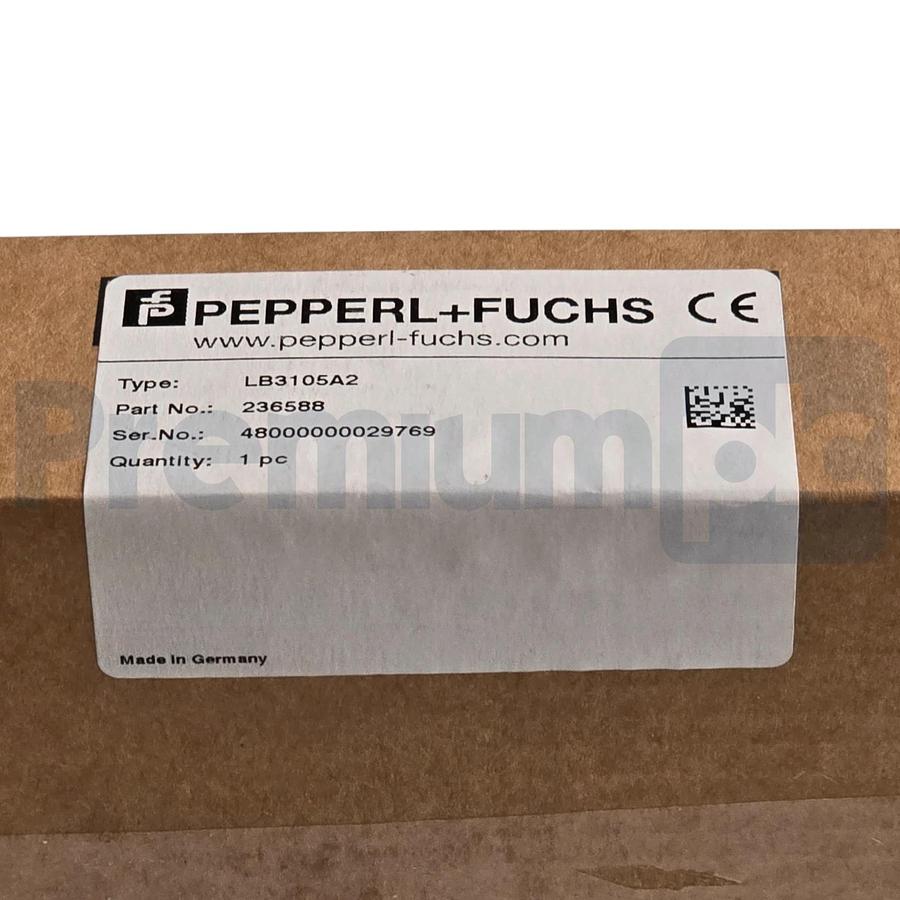 Used Pepperl+Fuchs LB3105A2 HART Transmitter Power Supply Input Isolator 236588 NSFS