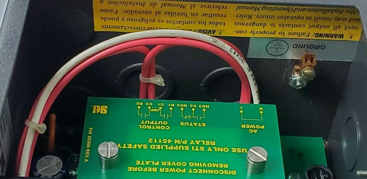 Used STI 43268-04 CONTROLLER LIGHT CURTAIN BEAM SPACING 4300B MODEL: MS4316B