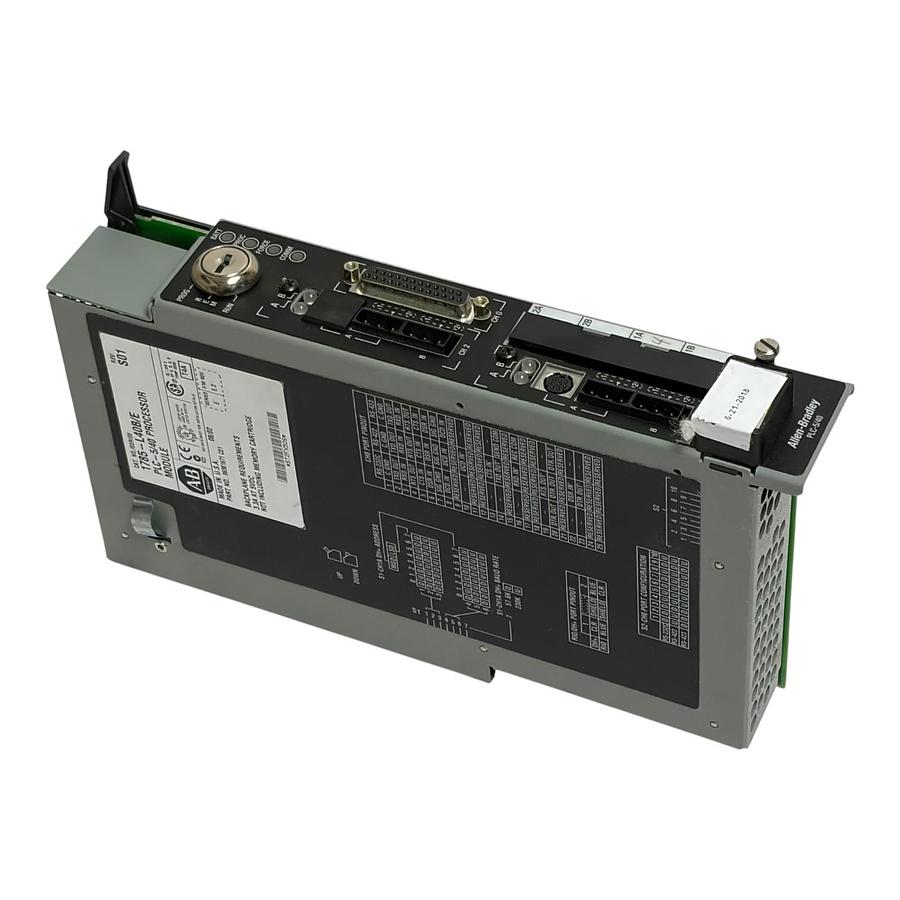 Used Allen-Bradley 1785-L40B/E PLC-5/40 Processor Module Series E As Is Parts Only