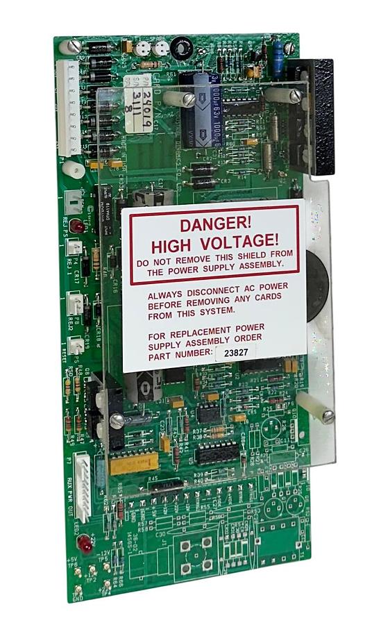 Used INDUSTRIAL DYNAMICS 23827 / 24019 POWER SUPPLY ASSEMBLY CARD REPLACEMENT NSNP