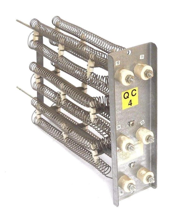 Used WARREN TECHNOLOGY WAX1004 ELECTRIC HEATING ELEMENT P50800, 10KW, 240V, 3PH