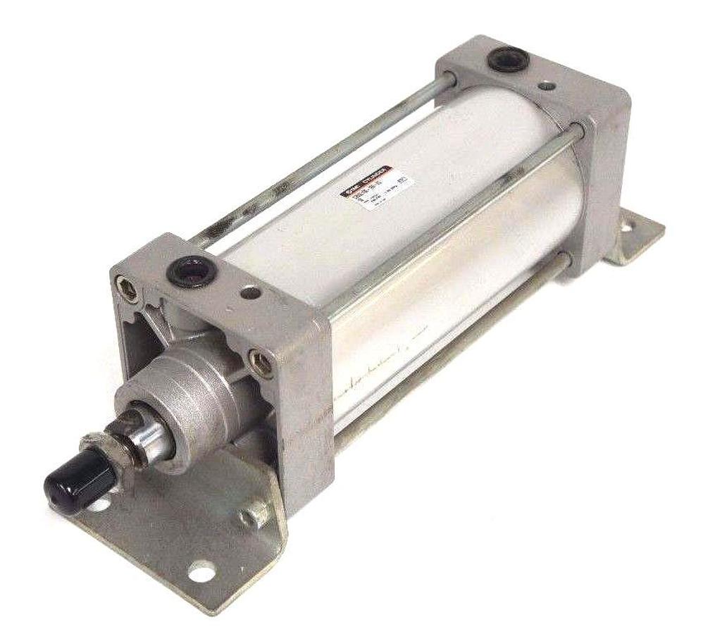 Used NEW SMC C95SL100-160-XC18 CYLINDER C95SL100-160-XC, 145PSI, 1.00MPA