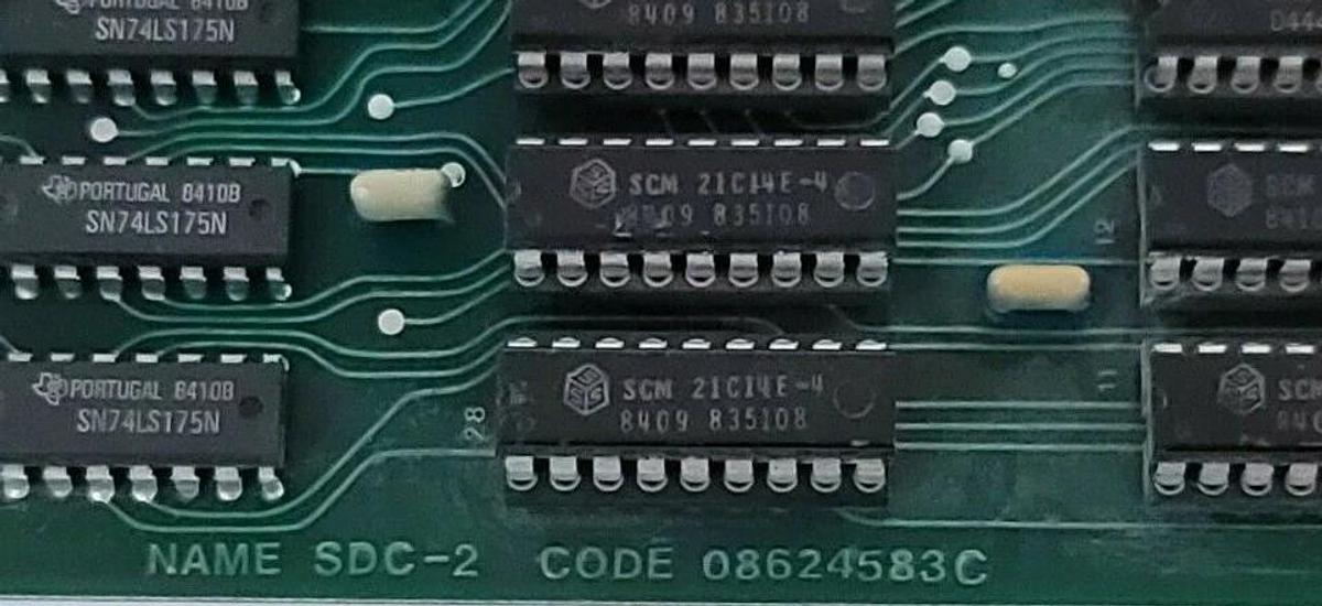 Used VALMET KONE SDC-2A METALEX CONTROL BOARD CODE 08624583C