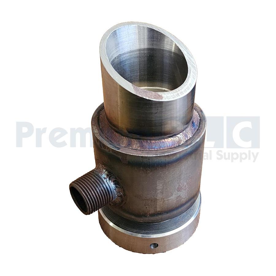 Used NEW STOCK SCHENCK PROCESS V517540.B01/V379205.B02 COAL FEED POKE HOLE WELDMENT