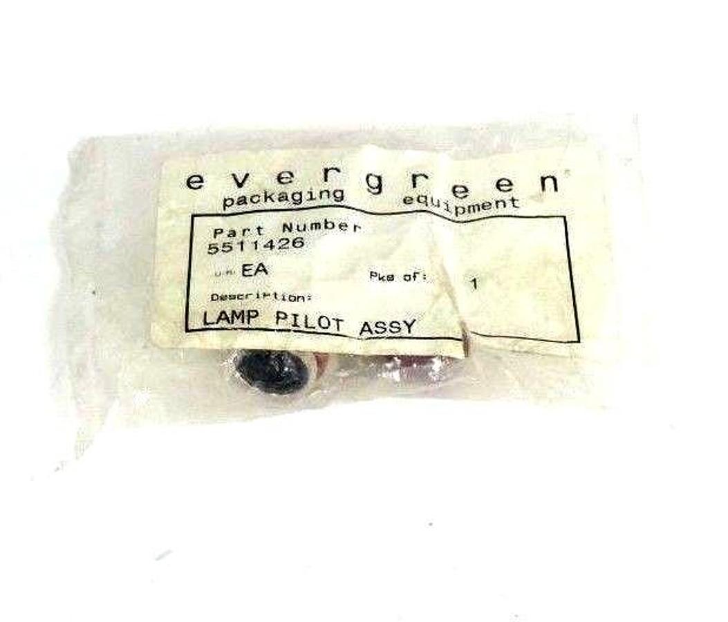 Used NEW EVERGREEN 5511426 LAMP PILOT ASSY