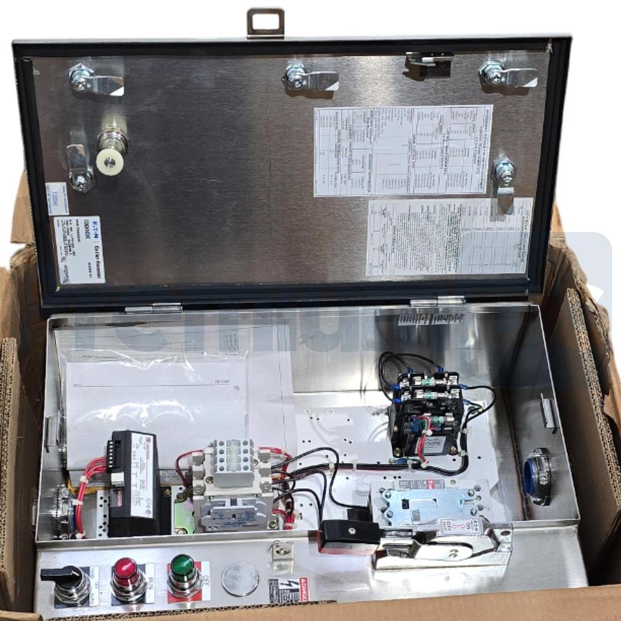 Used EATON CUTLER-HAMMER ECN2414CHC MODS: P3A23C40 NEMA MOTOR CONTROL W/ IQ504A NSMP