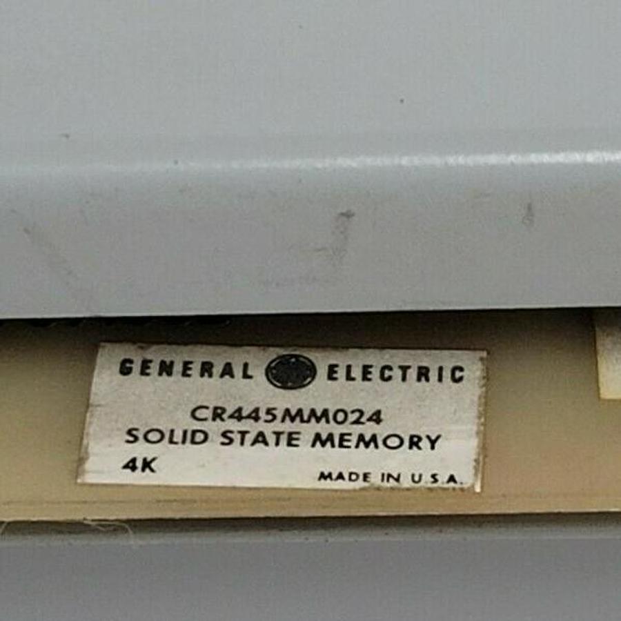 Used GENERAL ELECTRIC CR445MM024 SOLID STATE MEMORY 4K BOARD