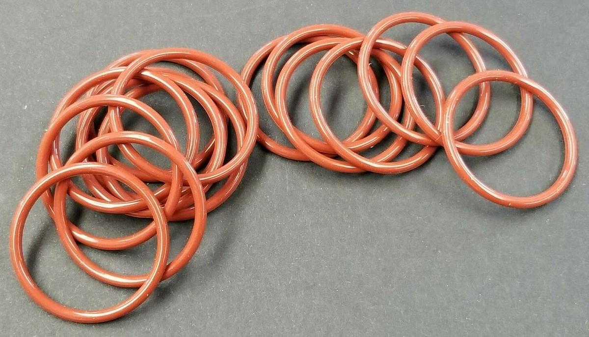 Used NEW BAG OF 16 GENERIC A01030031 SILICONE O-RINGS 31,42X2,62 3125 100-KE09