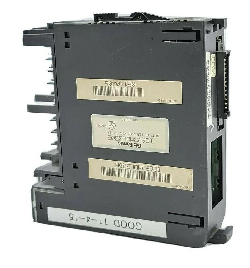 Used LOT OF 2 GE FANUC IC693MDL330B OUTPUT MODULES 120/240V, 1A 8PT