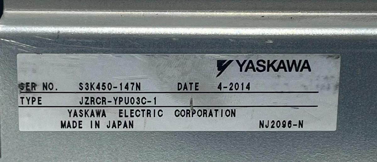 Used Yaskawa JZRCR-YPU03C-1 Power Supply Contactor Relay Switch Unit - Motoman DX100