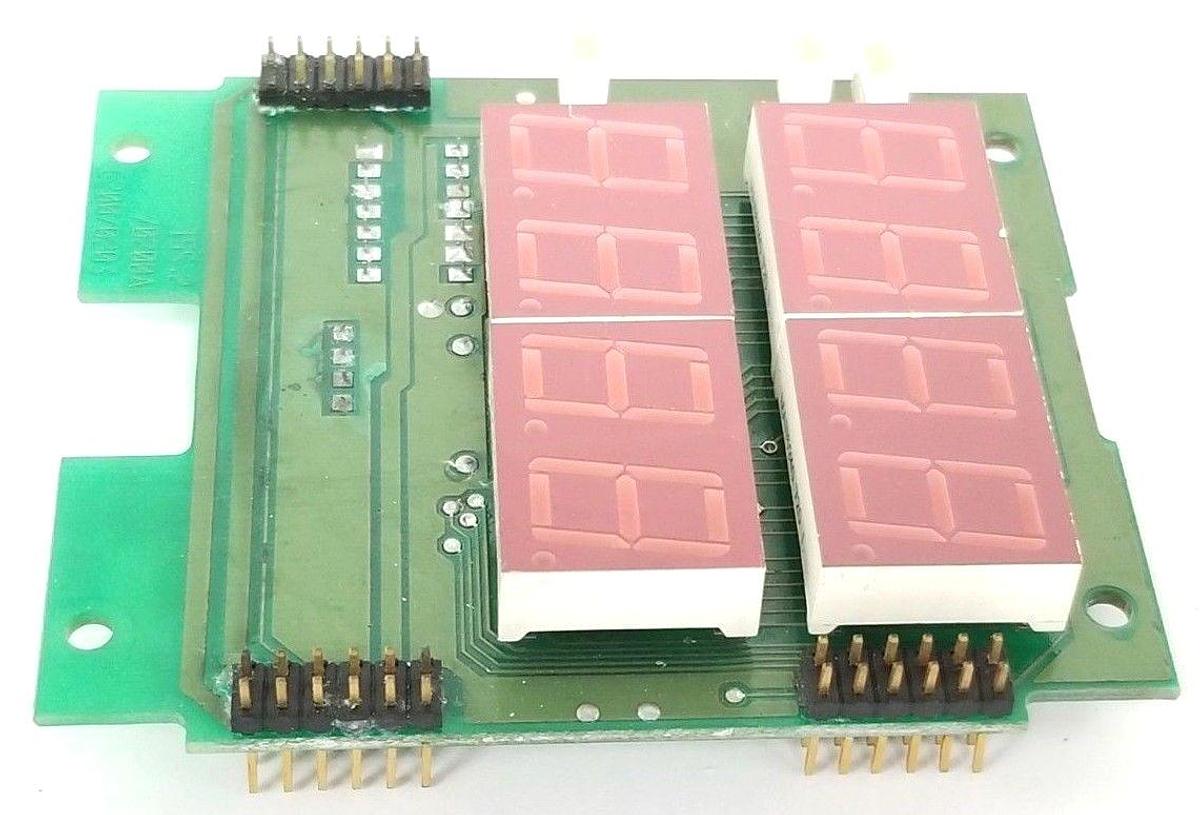 Used ABB C200/0203/0200B COMMANDER 200 DISPLAY BOARD ISS. 2 C200/0203/0200A