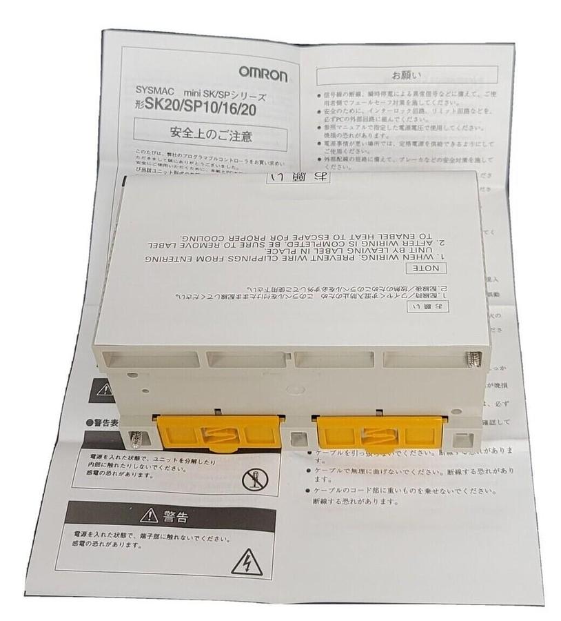 Used NEW OMRON SP16-DR-A SYMAC MINI LOGIC CONTROLLER SP16DRA