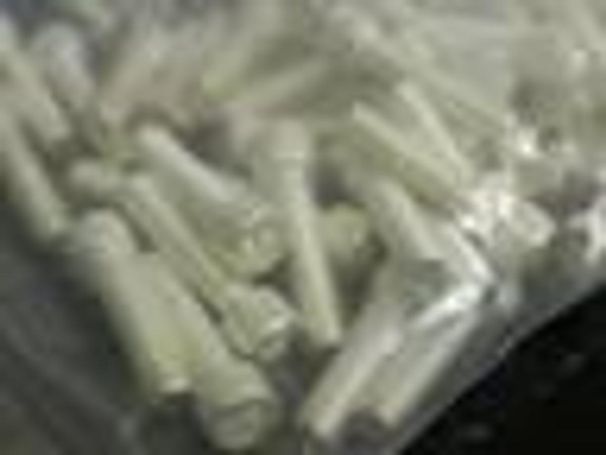 BAG OF 100 NON-VENTED SILVER PLATED SCREWS 1/4-28X1" HEX HEAD C-2816-NA REDIVAC