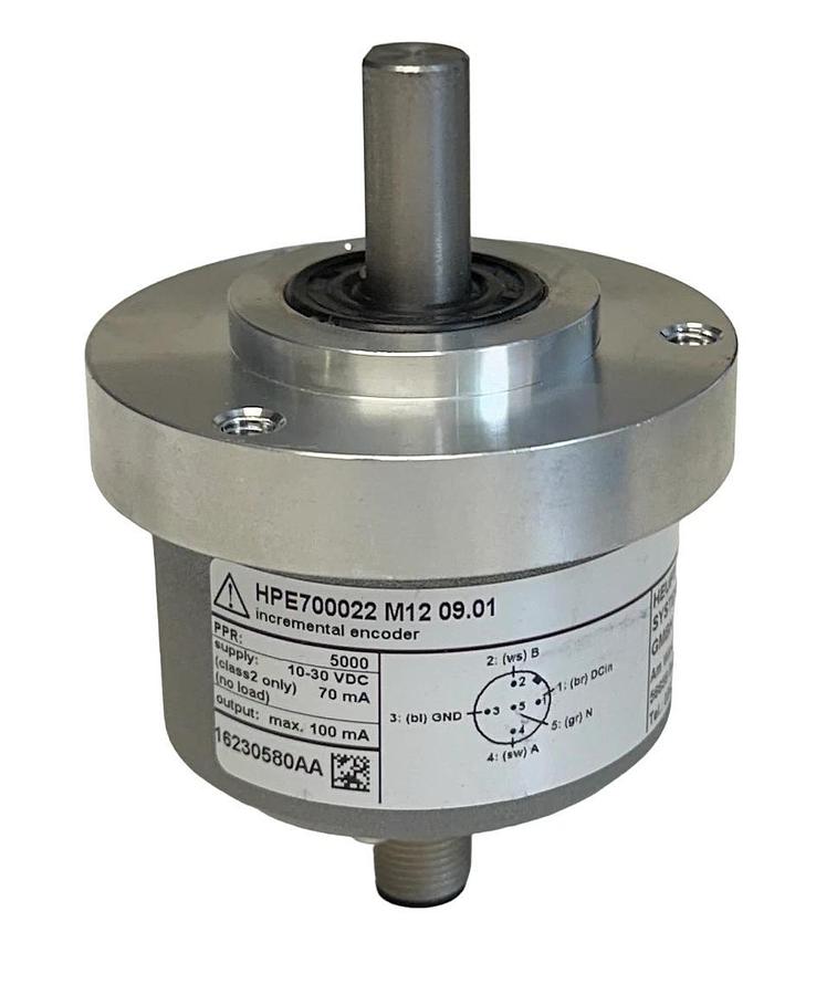NEW HEUFT HPE700022 M12 09.01 EBI INCREMENTAL ENCODER 10-30VDC 5000PPR 70mA NSMP