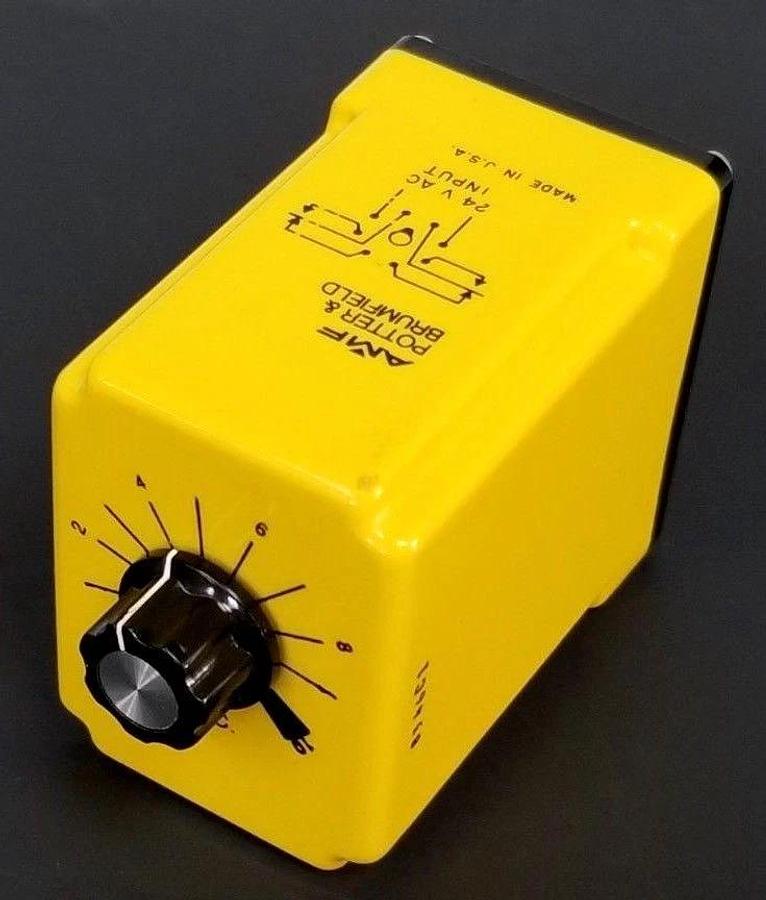 Used NIB POTTER & BRUMFIELD CDB-38-30001 TIME DELAY RELAY 0.1-10SEC. 10A 120VAC 3053