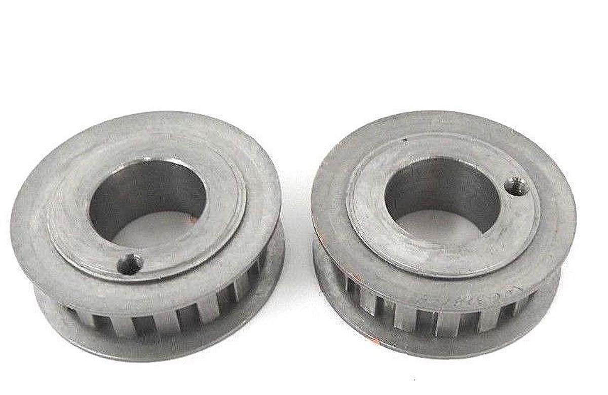 Used LOT OF 2 NEW LOUDON MACHINE INC. WG37B004 PULLEY GEARS 1INCH 18TEETH