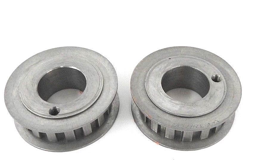 Used LOT OF 2 NEW LOUDON MACHINE INC. WG37B004 PULLEY GEARS 1INCH 18TEETH