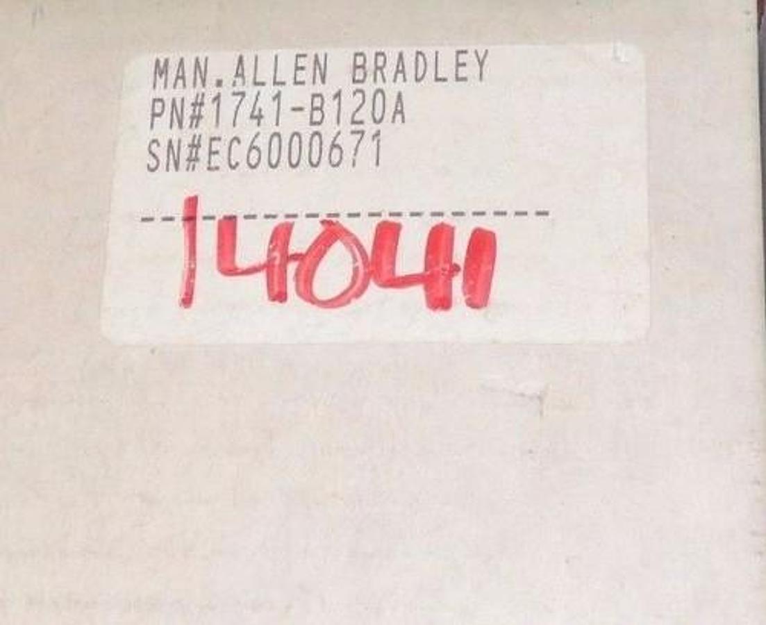 Used ALLEN BRADLEY 1741-B120A SER. A OUTPUT CARD 1741-B120A