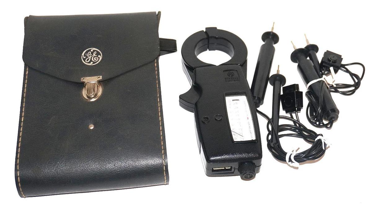 Used GENERAL ELECTRIC 50-190411AAAA1 CLAMP ON METER W/ PROBES 50190411AAAA1