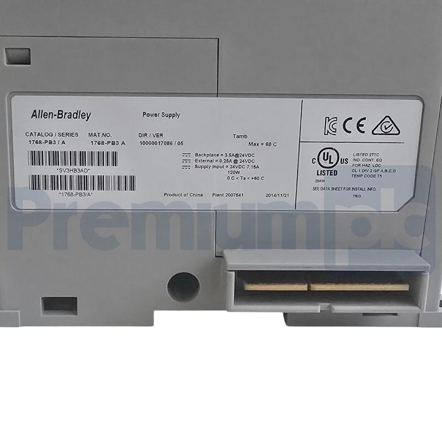Used Allen Bradley 1768-PB3 /A CompactLogix 24VDC Power Supply Module 1768PB3 USPI