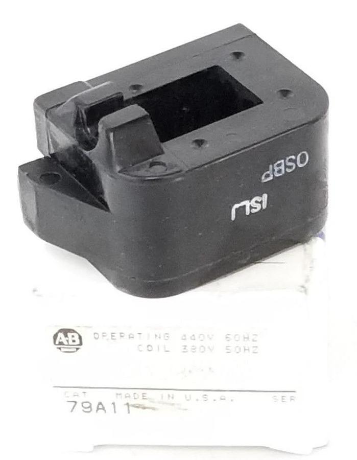 Used NIB ALLEN BRADLEY 79-A11 STARTER COIL 380V-50HZ 440V-60HZ 79A11