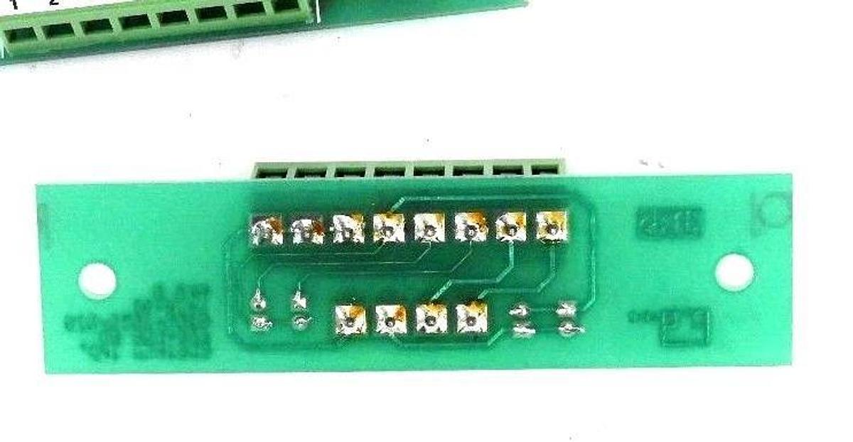 LOT OF 2 NEW EDSTROM IND. PRS-CMS BD TERMINAL MODULE BOARDS 6100-7020-010