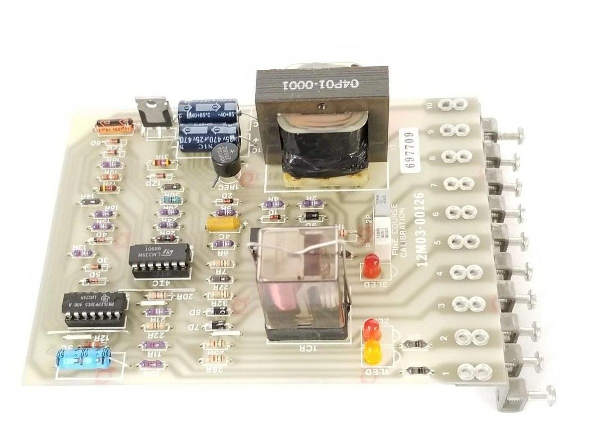 Used NIB FENNER INDUSTRIAL CONTROLS 12M03-00126 TACH LOSS AND OVERSPEED BOARD