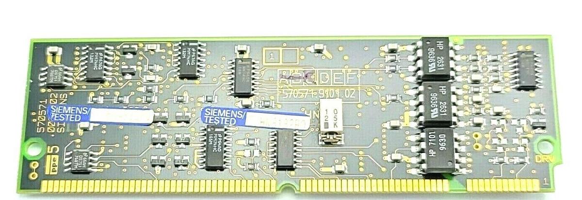 Used SIEMENS 570571.9101.02 DAUGHTER BOARD 570571.0002.02
