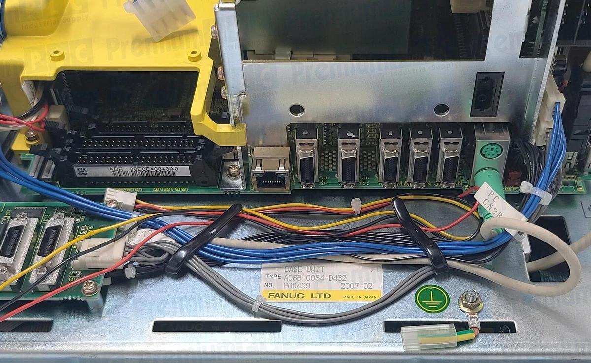 Used GE Fanuc A08B-0084-B412 15" XGA PANEL i PC A08B-0084-D432 | A08B-0084-C120/D